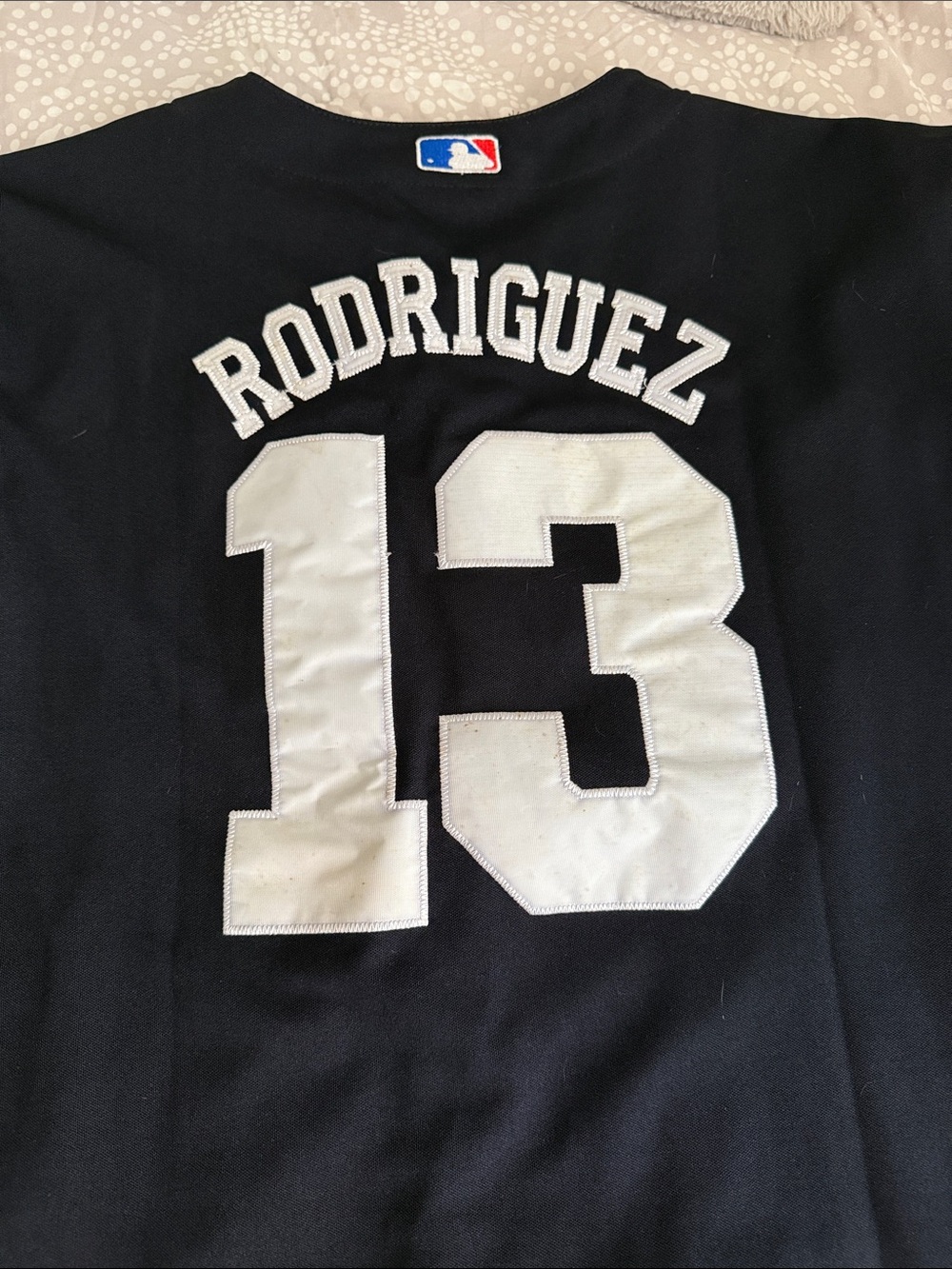 New York Yankees Black Button-Up Jersey - Picture 4 of 4
